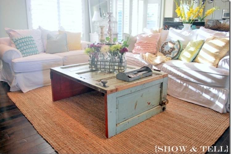 20 ιδέες για DIY κατασκευές με παλιές πόρτες