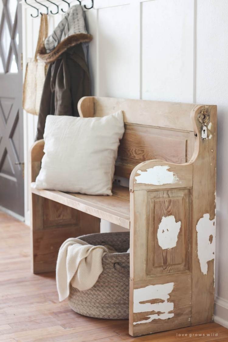 20 ιδέες για DIY κατασκευές με παλιές πόρτες