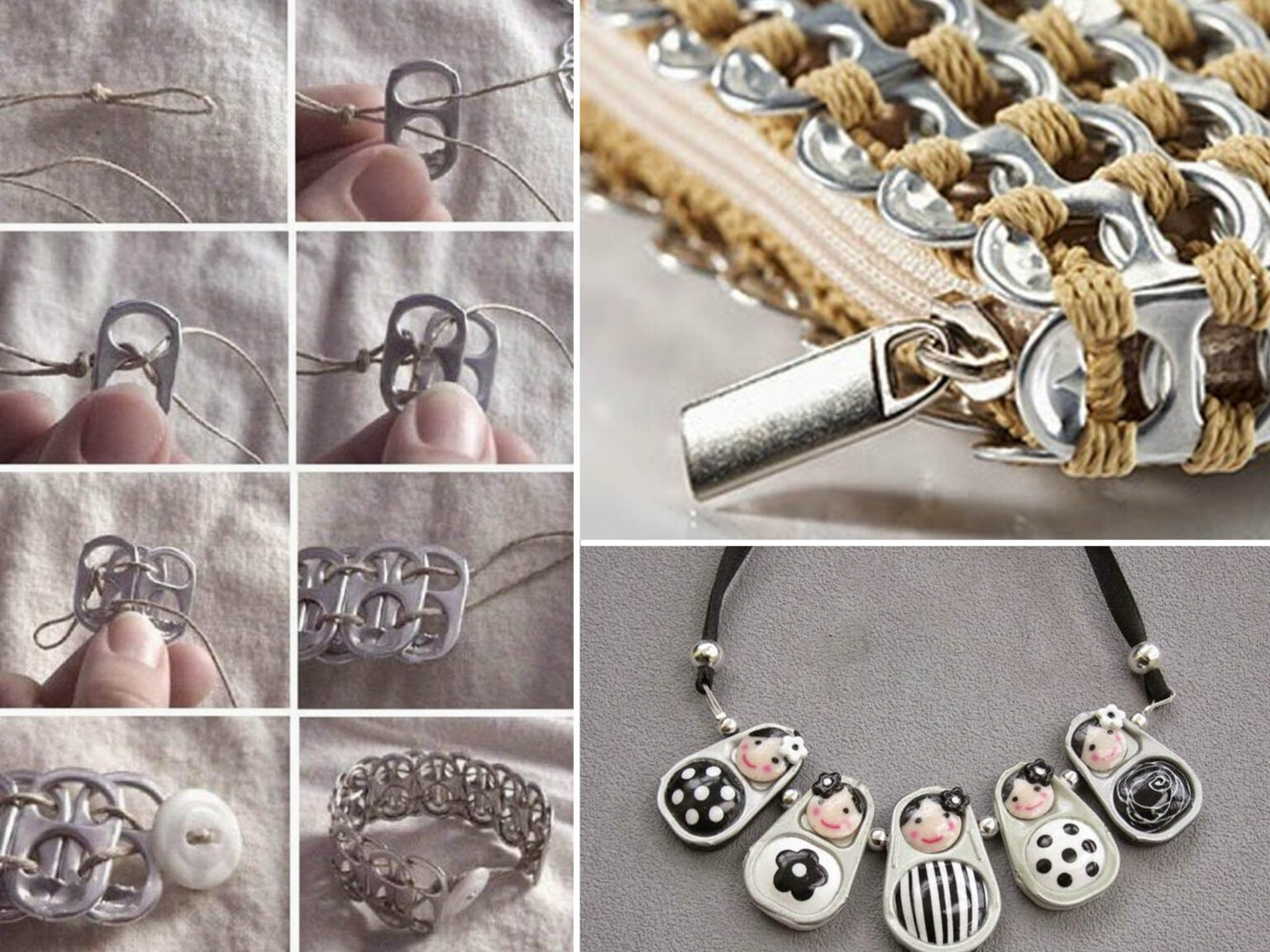 100+ κατασκευές απο μεταλλικά καπάκια αναψυκτικών