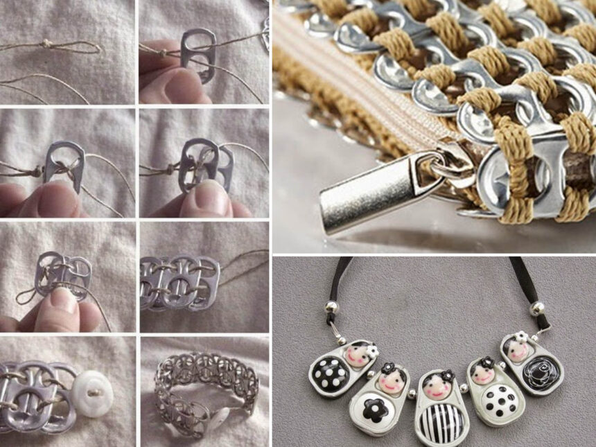 100+ κατασκευές απο μεταλλικά καπάκια αναψυκτικών