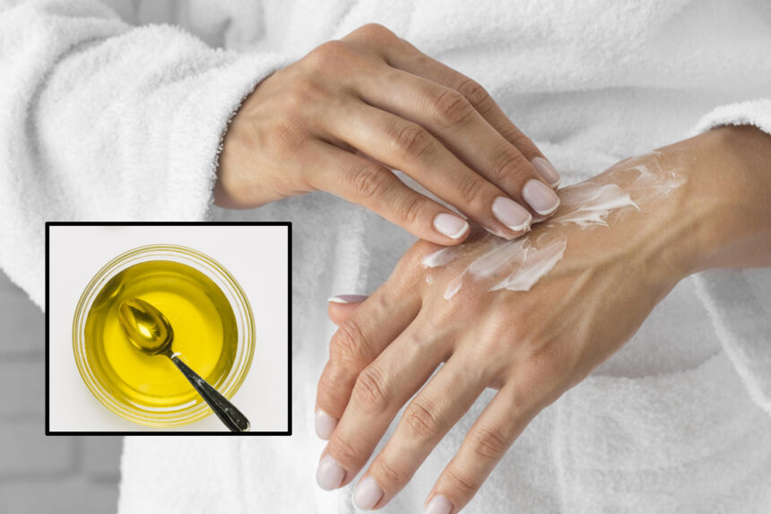 Χειροποίητη σπιτική κρέμα χεριών με ελαιόλαδο