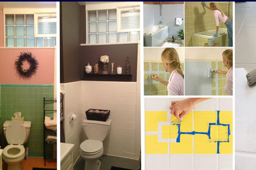 Πώς να αλλάξεις χρώμα στα πλακάκια του μπάνιου, χωρίς να αλλάξετε τα πλακάκια! Ένας πλήρης και χρήσιμος οδηγός!