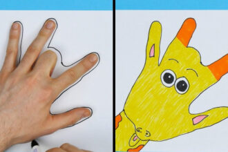 Δεν χρειάζεσαι τίποτα άλλο: 4 πανεύκολα σχέδια με την παλάμη σου που θα λατρέψουν τα παιδιά