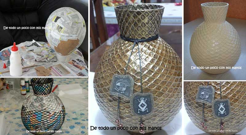 Πώς να μετατρέψετε ένα μπαλόνι σε βάζο