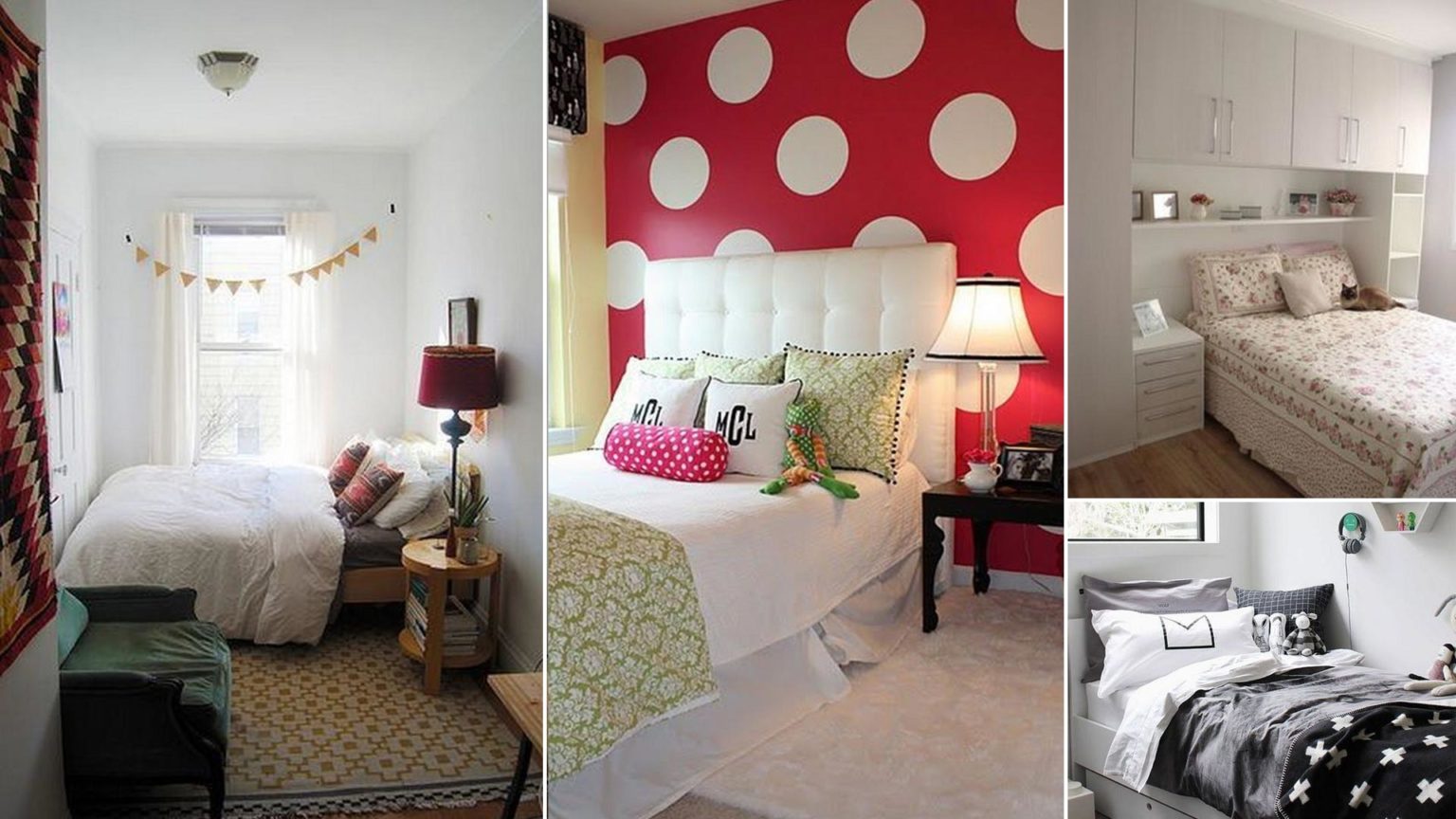 ΜΙΚΡΟΣΚΟΠΙΚΑ ΔΩΜΑΤΙΑ: Πώς να Κάνετε Ένα Μικρό Υπνοδωμάτιο να Φαίνεται Μεγαλύτερο