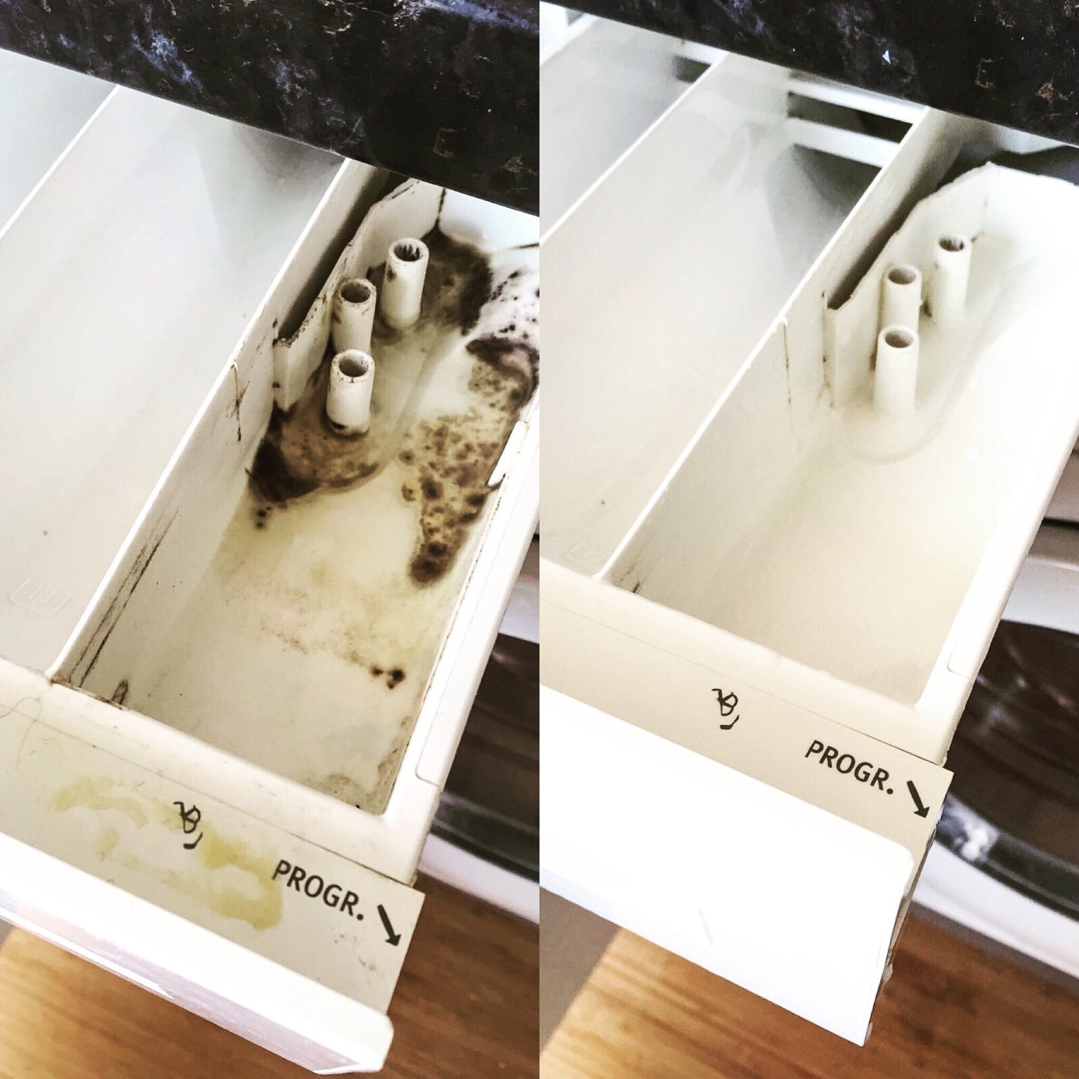 Βρώμικο συρτάρι πλυντηρίου; Δείτε πώς θα το καθαρίσετε και απαλλαγείτε και από την μούχλα!