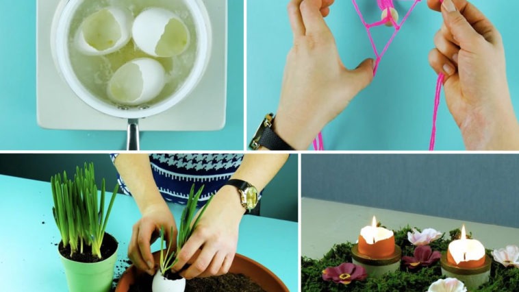 4 Εύκολες DIY ΠΑΣΧΑΛΙΝΕΣ Κατασκευές με ΑΒΓΑ!!