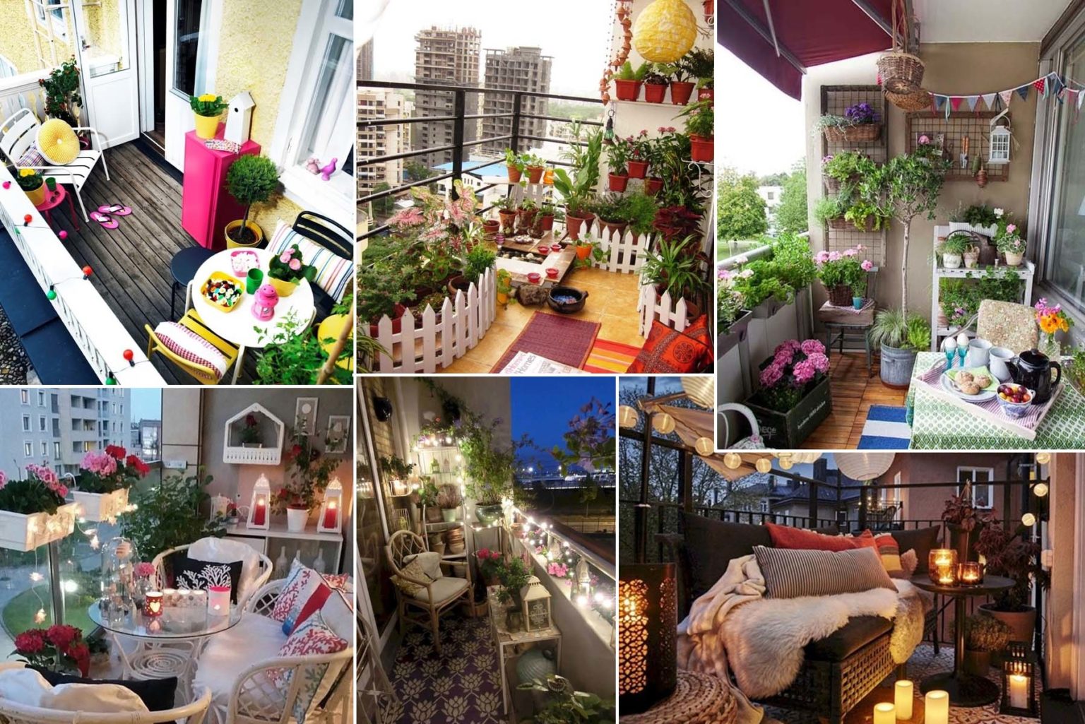 Διακόσμηση Μικρού μπαλκονιού! Αλλάξτε το και δώστε αέρα πολυτέλειας! 40 μοναδικές ιδέες