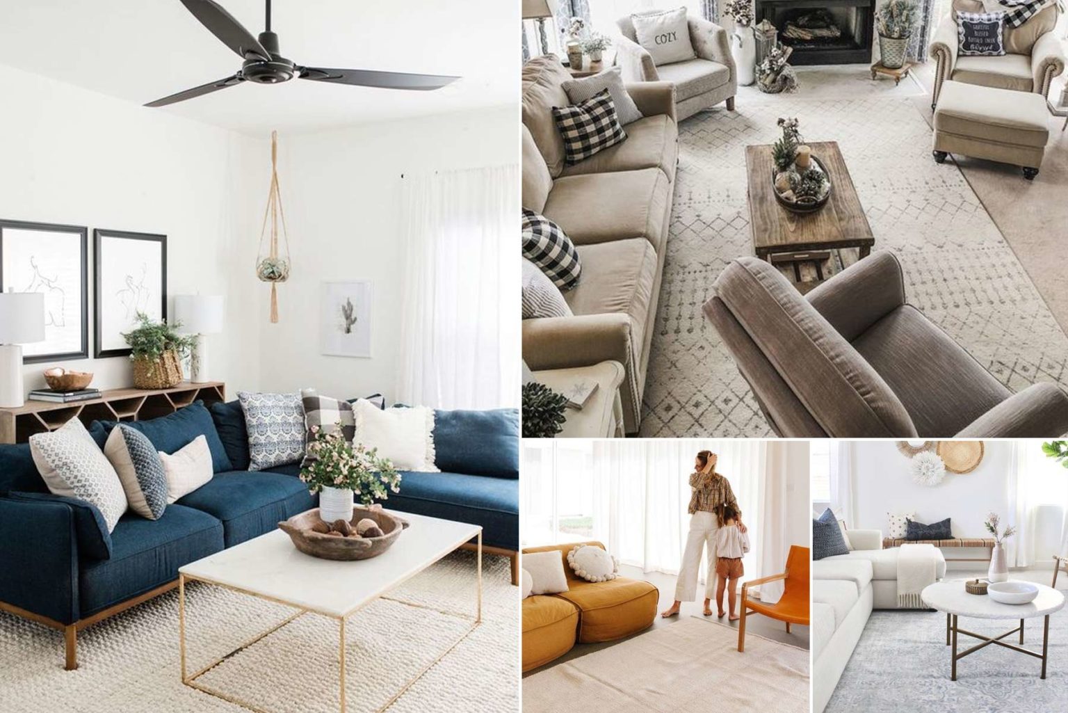 Πως να Μεγαλώσετε Οπτικά το Καθιστικό σας – 25 Ιδέες