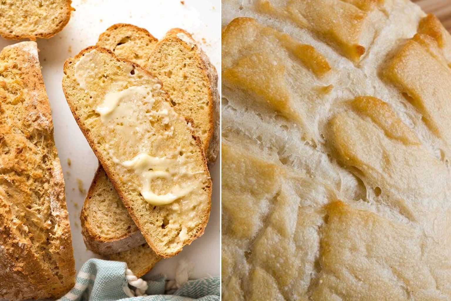 Το πιο εύκολο Ψωμί! Συνταγή για ψωμί χωρίς μαγιά ή προζύμι!