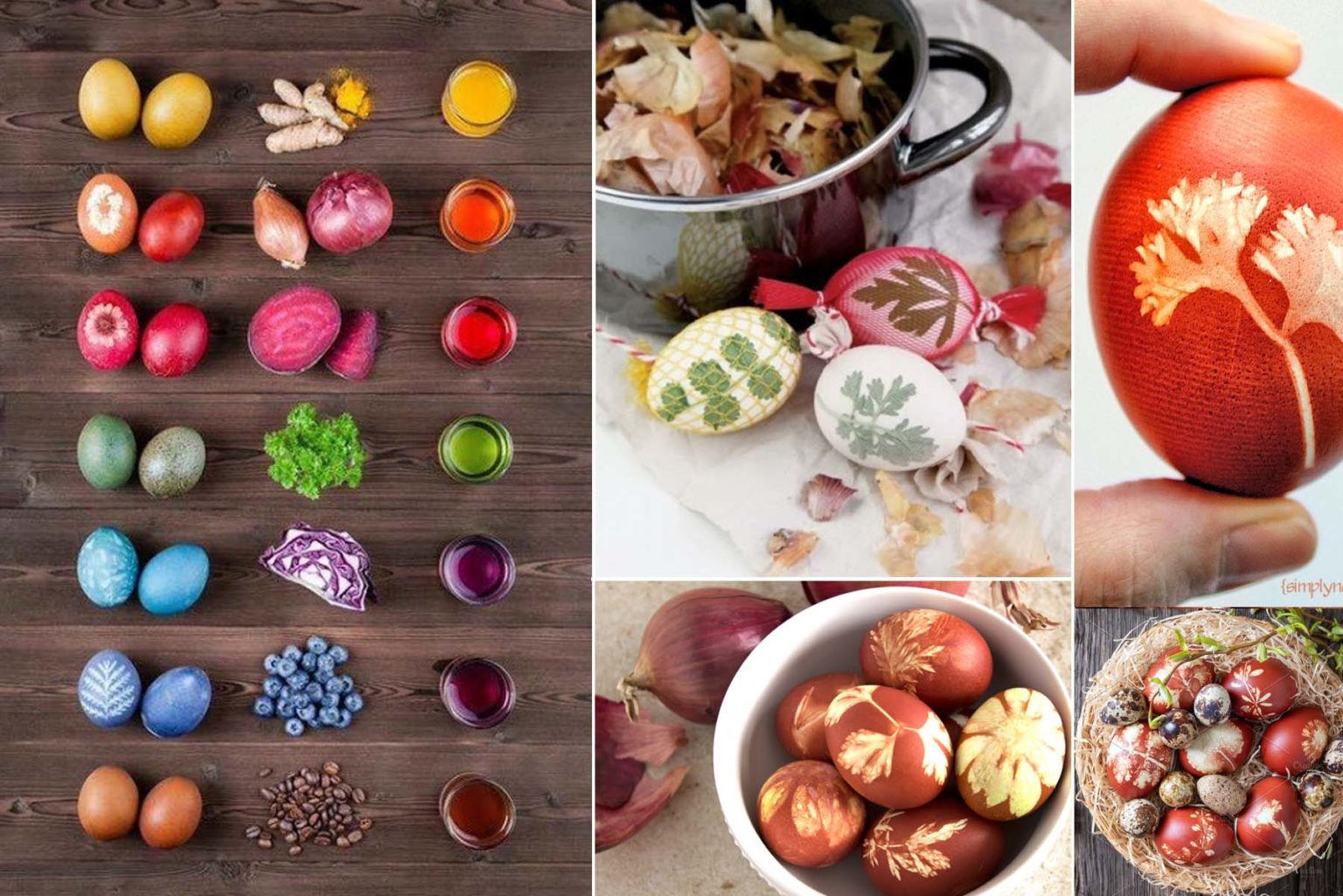 Βάψιμο αυγών με φυσικό Τρόπο: Ποια φρούτα και λαχανικά θα σας δώσουν τα χρώματα που αγαπάτε!
