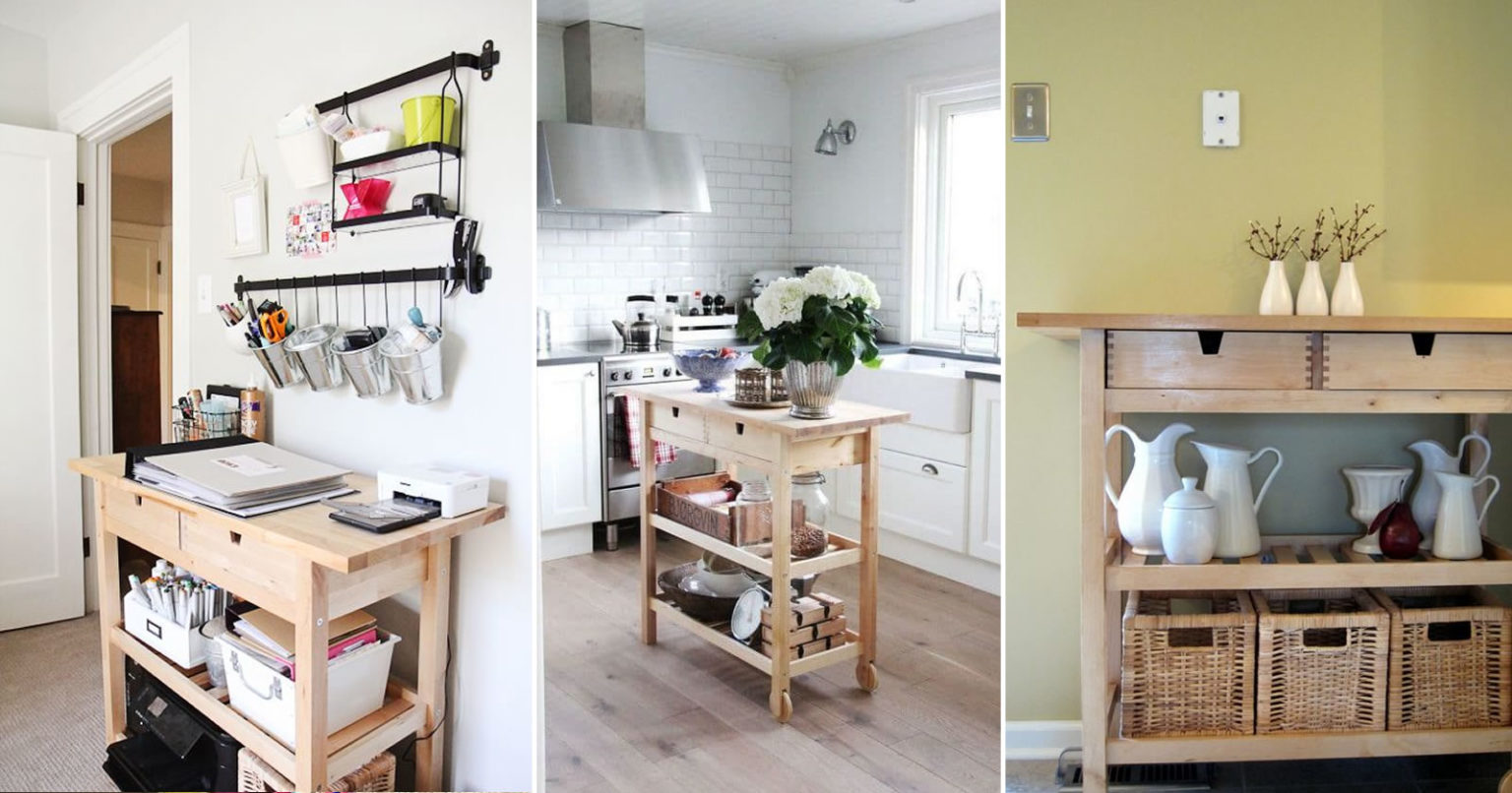 39 Ιδέες IKEA FÖRHÖJA Τρόλεϊ Κουζίνας για Κάθε Σπίτι