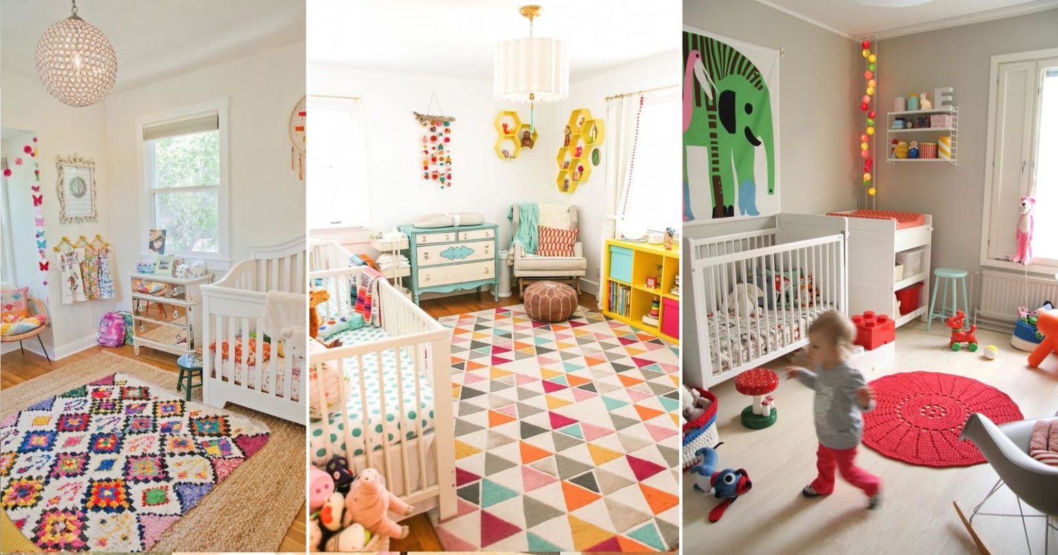 25 Ιδέες για Πολύχρωμα Βρεφικά Δωμάτια