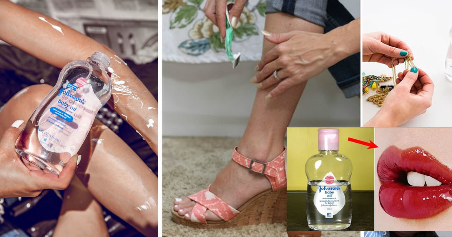 Το Baby Oil αποδεικνύεται ΜΑΓΙΚΟ! Έξυπνες χρήσεις που θα σας εκπλήξουν Σήμερα!