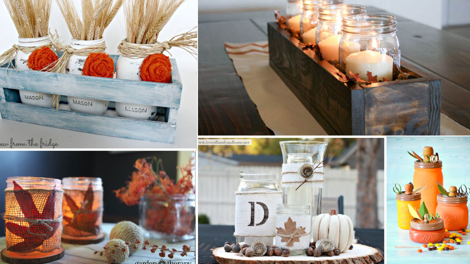20 Μοναδικές Ιδέες για Φθινοπωρινά Διακοσμητικά Βαζάκια Που Θα Αναβαθμίσουν Το Σπίτι Μας