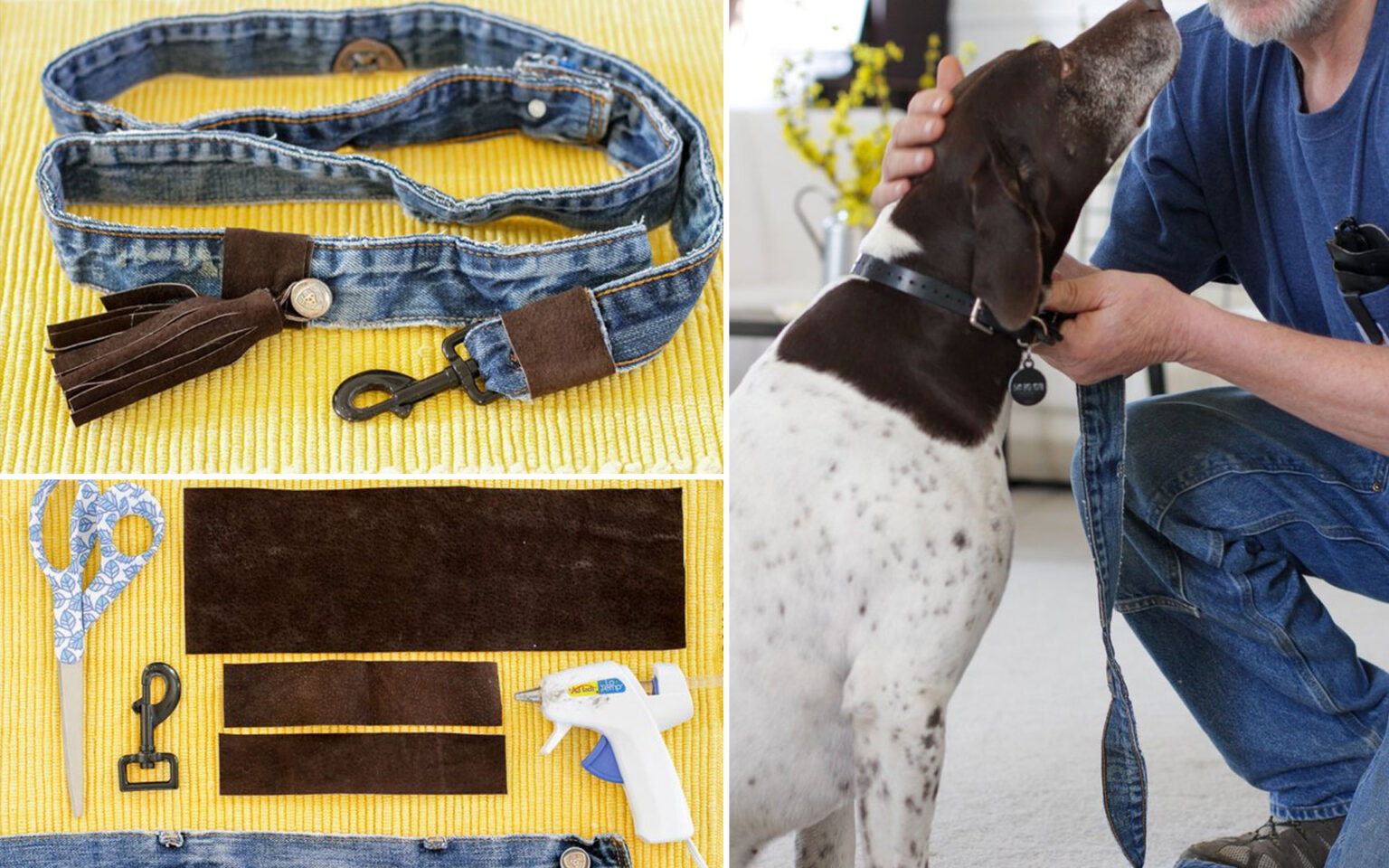 Πώς θα φτιάξεις Μόνος σου ένα Λουρί Σκύλου από Τζιν