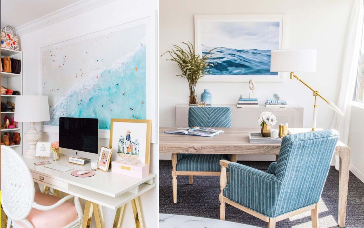 43 Ιδέες Παραθαλάσσιας Διακόσμησης Σπιτικού Γραφείου
