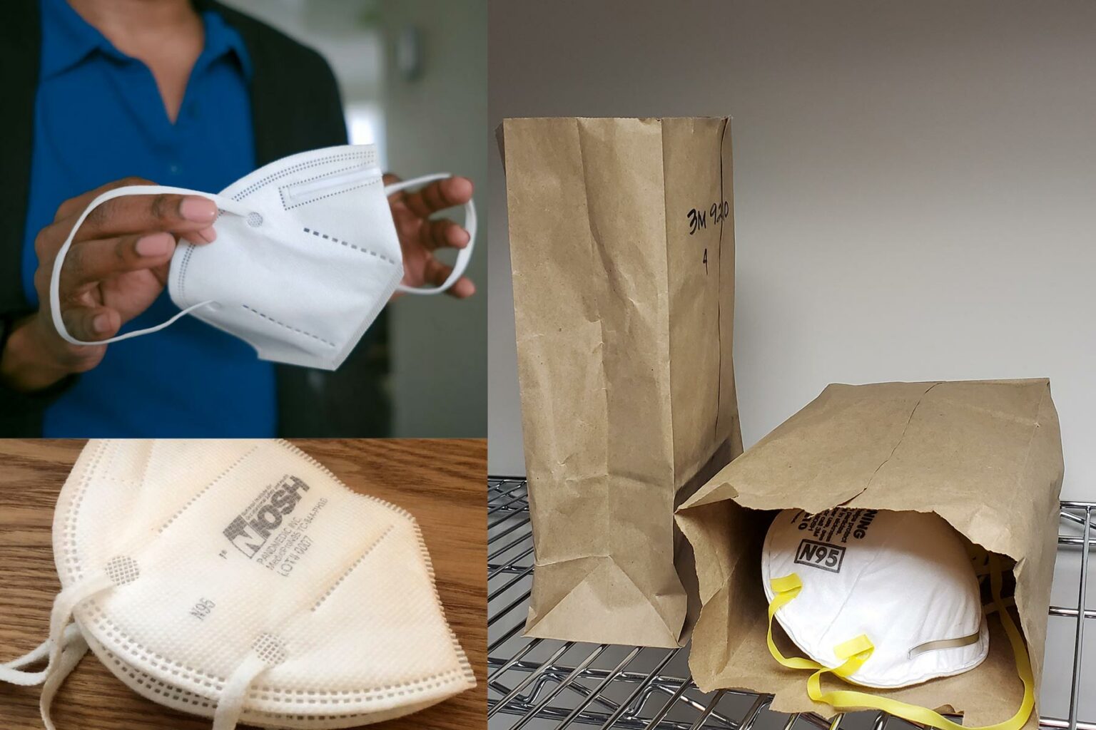 Μάσκες ΚΝ95: Το απλό κόλπο με την χαρτοσακούλα για να τις αποστειρώσετε και να επαναχρησιμοποιήσετε – Η οδηγία που δίνουν οι ειδικοί
