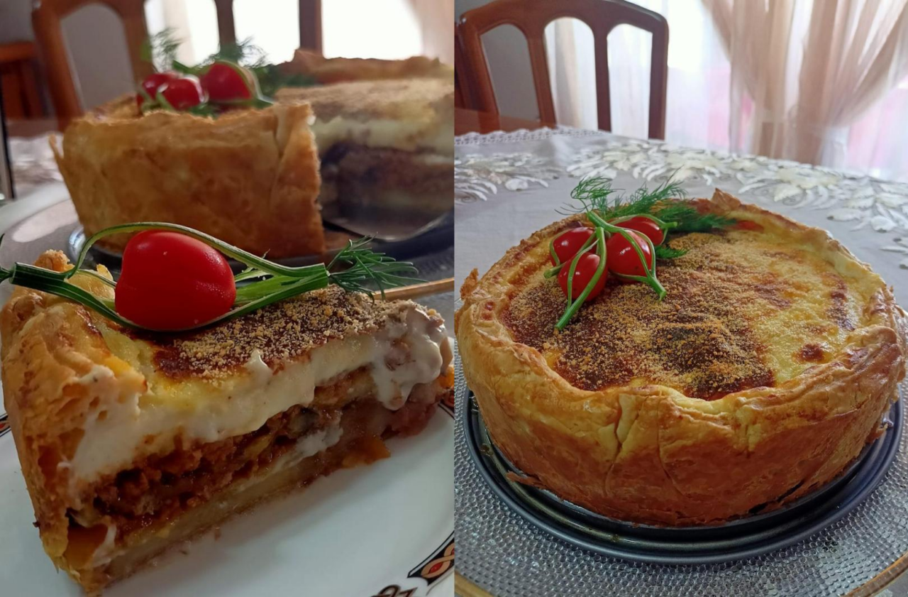 Μουσακάς σε Σφολιάτα: Συγκλονιστικό Φαγητό για Απαιτητικά Στομάχια – Θα Απογειώσετε τον Μπουφέ σας