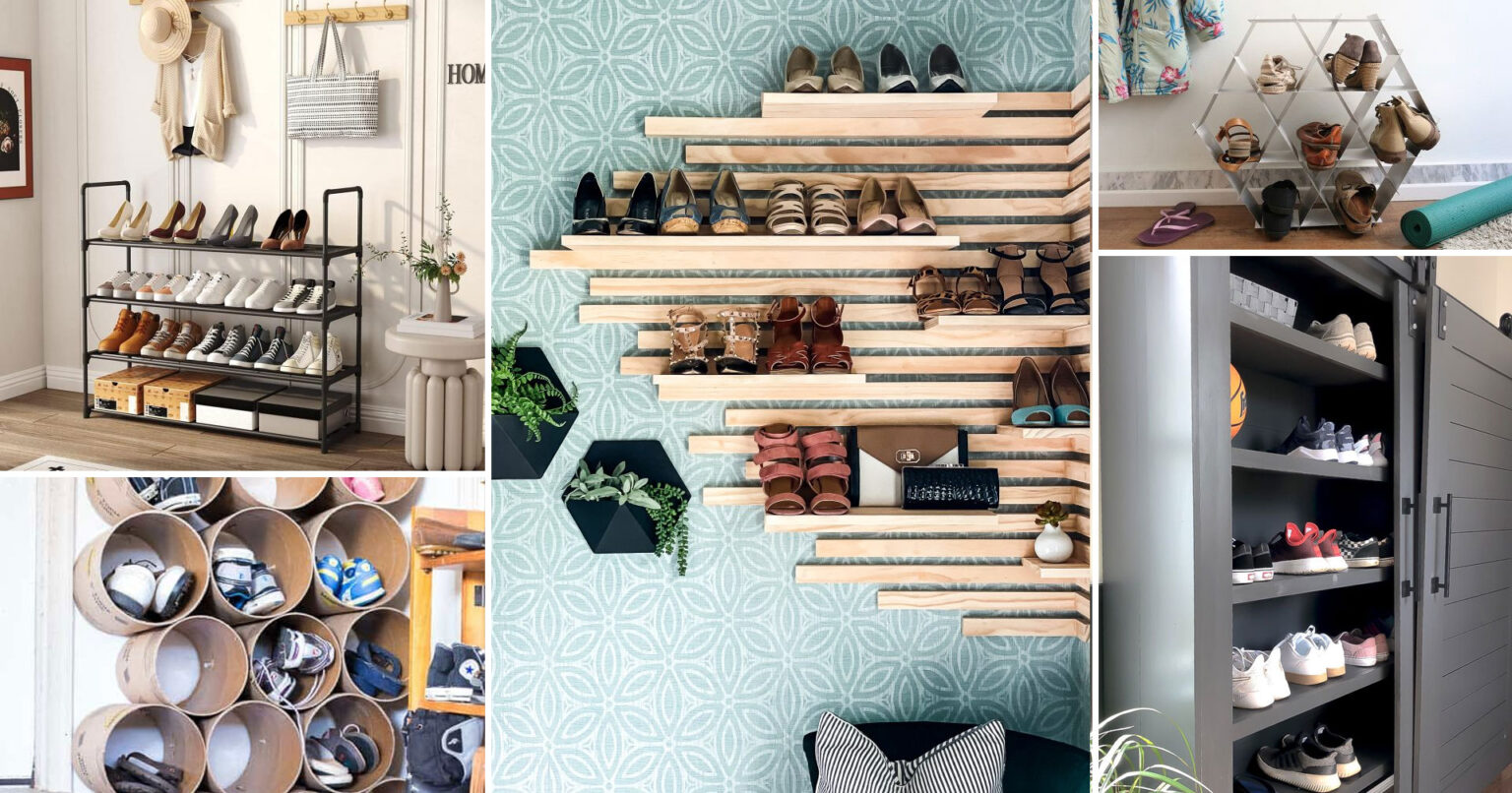24 Ιδέες Αποθήκευσης Παπουτσιών για Κάθε Σπίτι