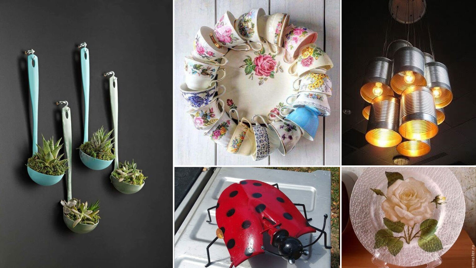 Θησαυροί Από Άχρηστα Αντικείμενα: 18 Φανταστικές Ιδέες για να Διακοσμήσετε το σπίτι σας