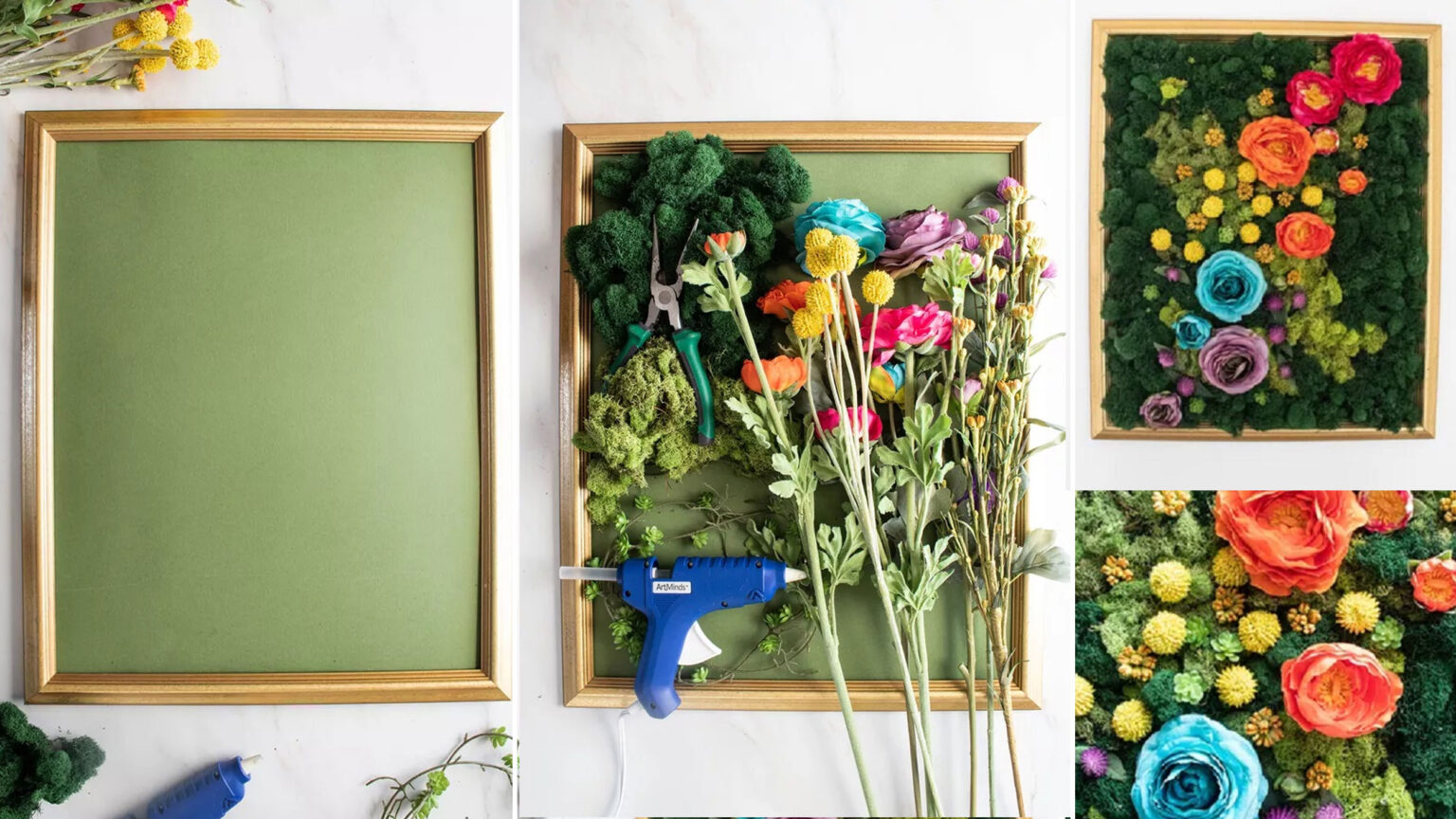 DIY έργο τέχνης από βρύα,DIY διακοσμητικά,DIY κατασκευές,διακόσμηση σπιτιού,