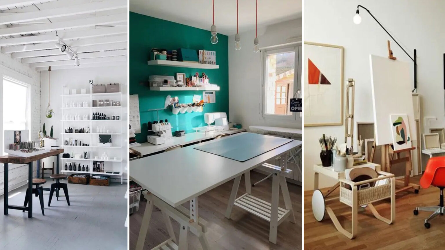 73 Ιδέες για Στούντιο Τέχνης στο Σπίτι