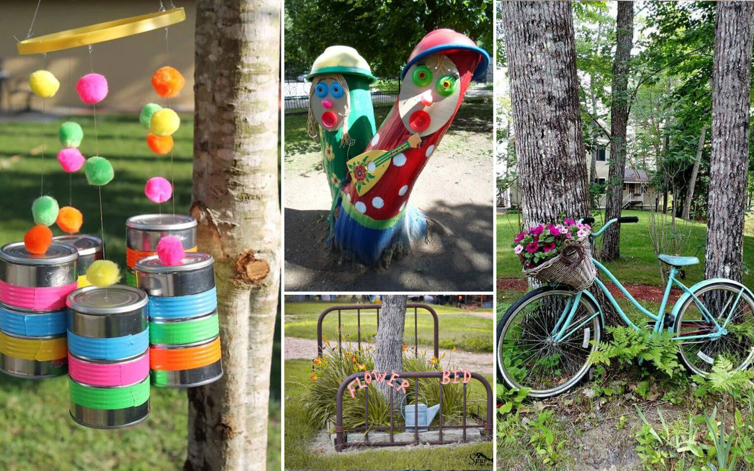 Από Άχρηστα Αντικείμενα σε Διακοσμητικούς Θησαυρούς για τον Κήπο: 28 Διακοσμητικά Εξωτερικού Χώρου με ό,τι παλιό έχετε