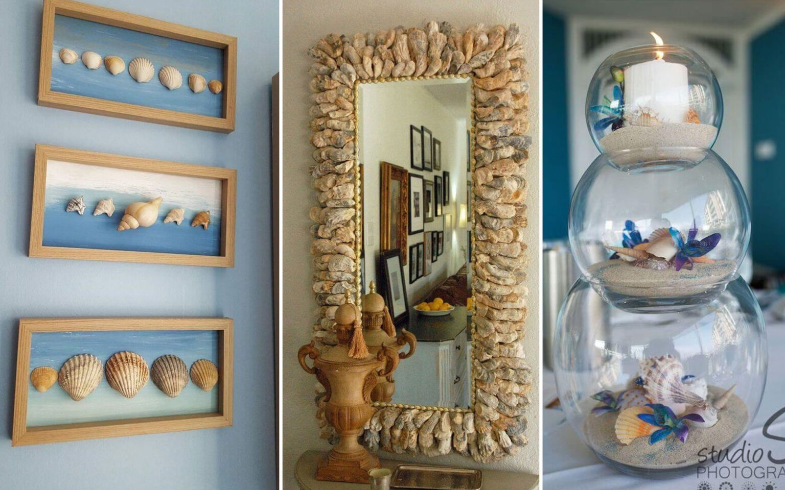 DIY διακοσμητικά με κοχύλια,διακόσμηση σπιτιού με κοχύλια,ιδέες διακόσμησης σπιτιού με κοχύλια,διακόσμηση,