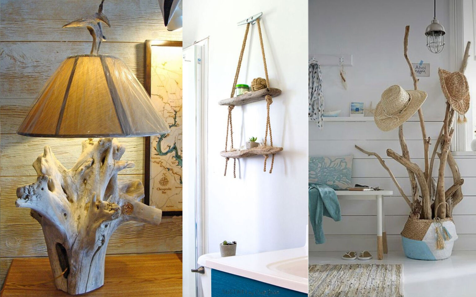 ιδέες διακόσμησης με θαλασσόξυλα,DIY διακοσμητικά με θαλασσόξυλα,DIY κατασκευές με θαλασσόξυλα,διακόσμηση σπιτιού,διακόσμηση,επαναχρησιμοποίηση,