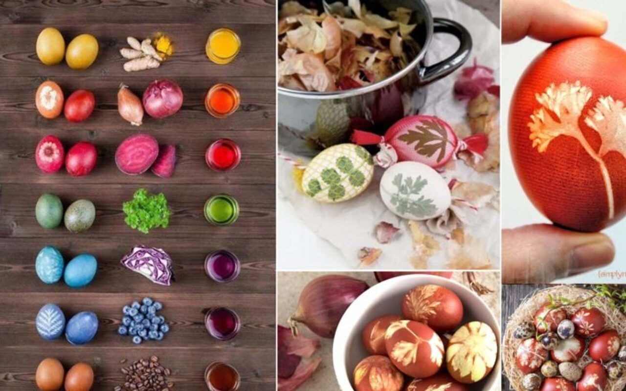Βάψιμο αυγών με φυσικό Τρόπο: Ποια φρούτα και λαχανικά θα σας δώσουν τα χρώματα που αγαπάτε!