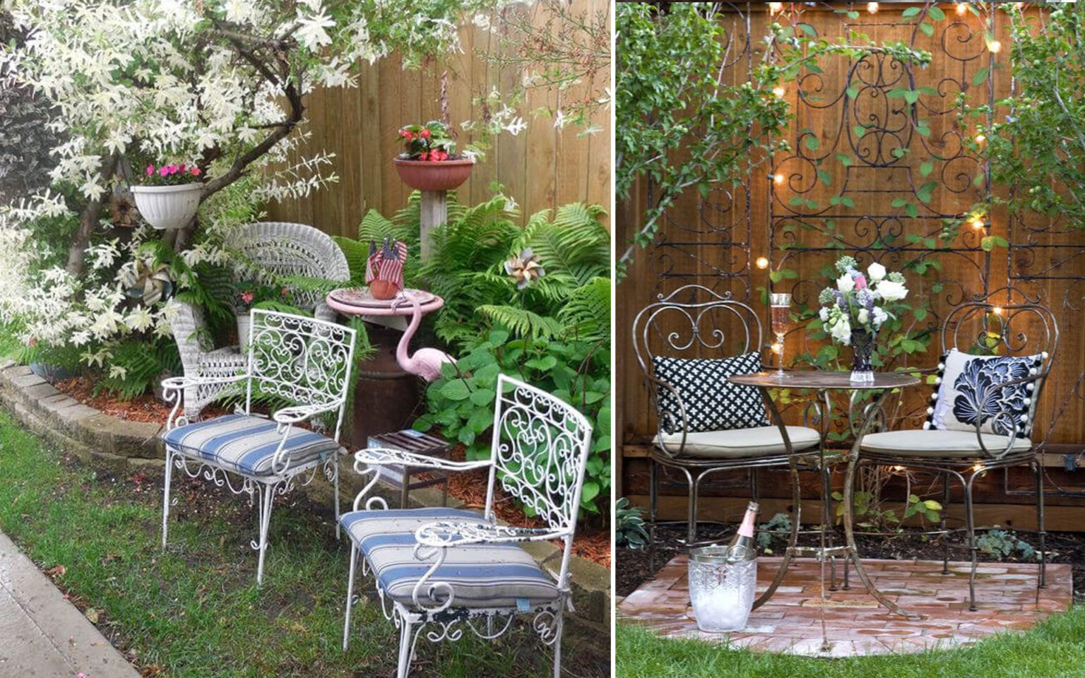 μπιστρό για τον κήπο,ιδέες σετ μπιστρό κήπου,έπιπλα κήπου,διακόσμηση κήπου,ιδέες διακόσμησης κήπου,