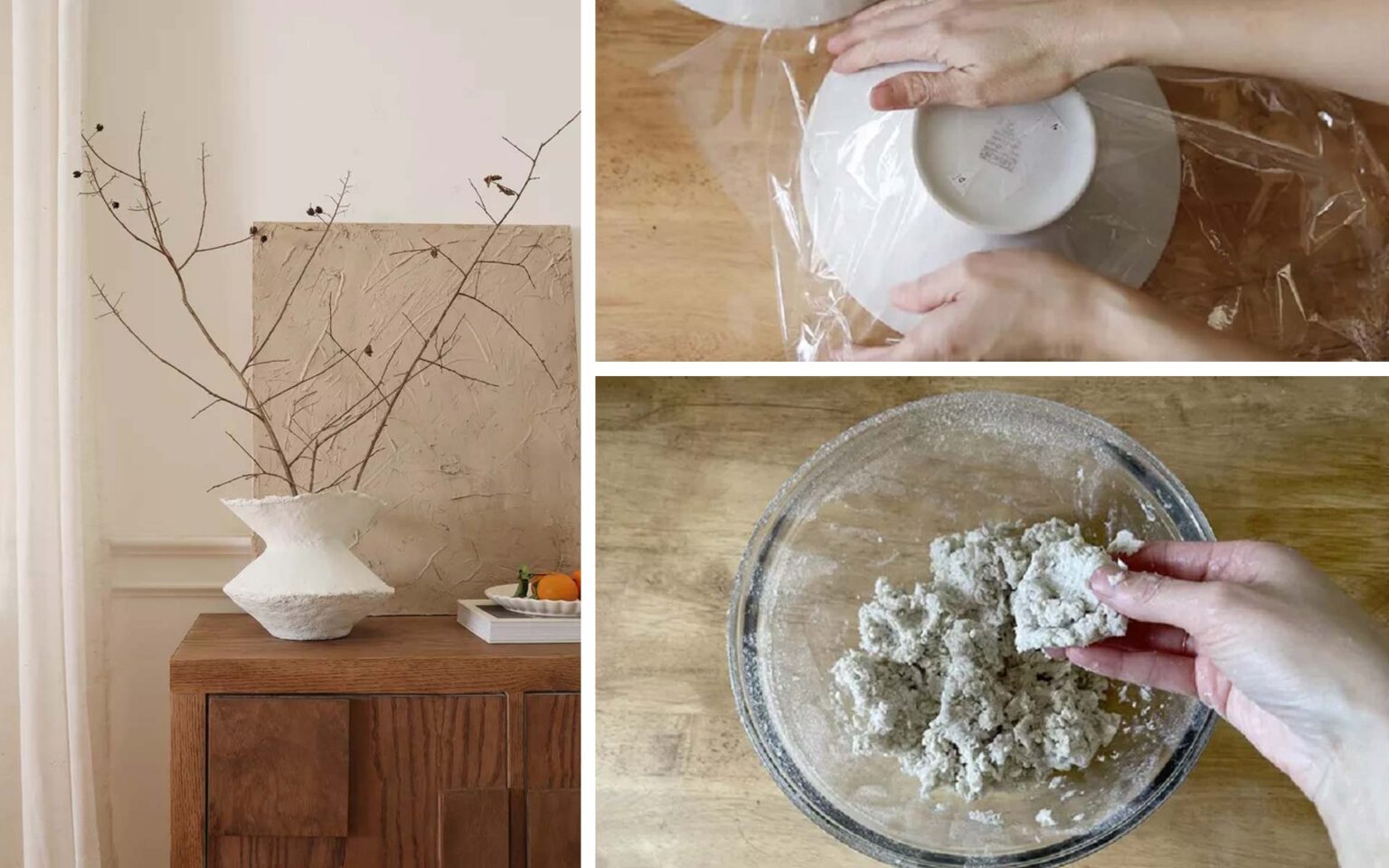 βάζο με παπιέ μασέ,DIY διακοσμητικό βάζο,παπιέ μασέ,διακοσμητικά,DIY κατασκευές,