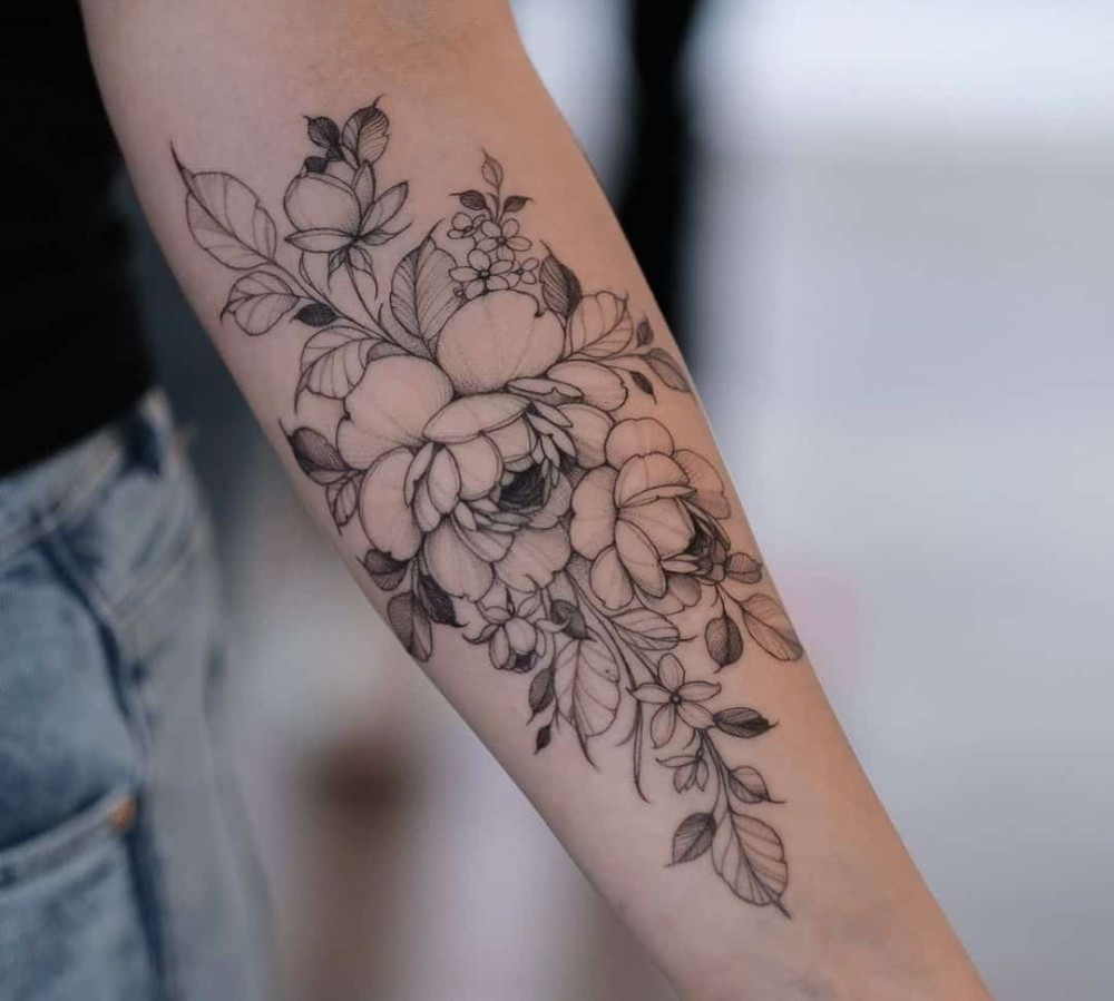 τατουάζ με λουλούδια,φλοράλ τατουάζ,σχέδια τατουάζ,συμβουλές για τατουάζ,ομορφιά,