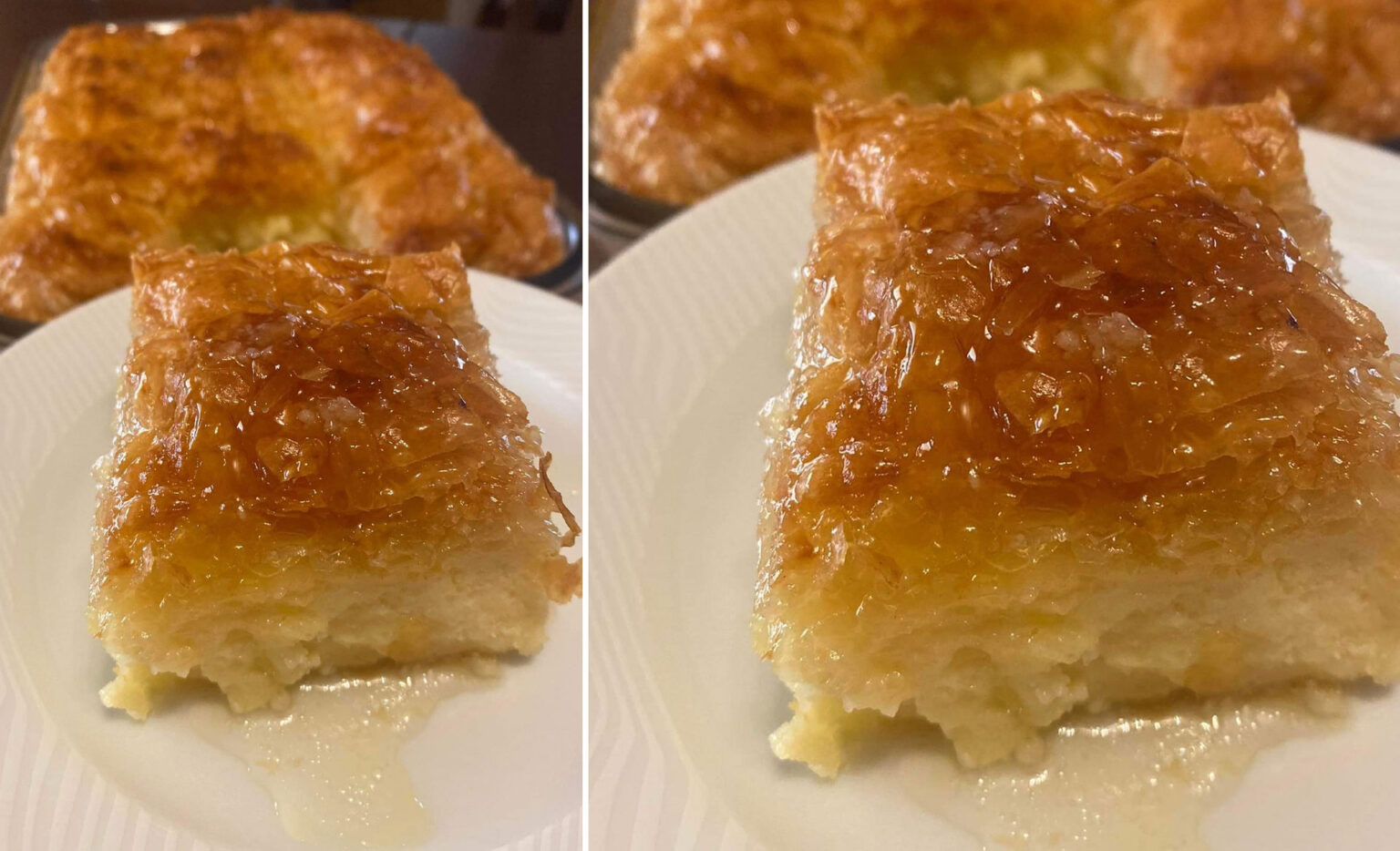 Η συνταγή του Ζαχαροπλαστείου – Φανταστικό Γαλακτομπούρεκο με κρέμα και Τραγανό φύλλο