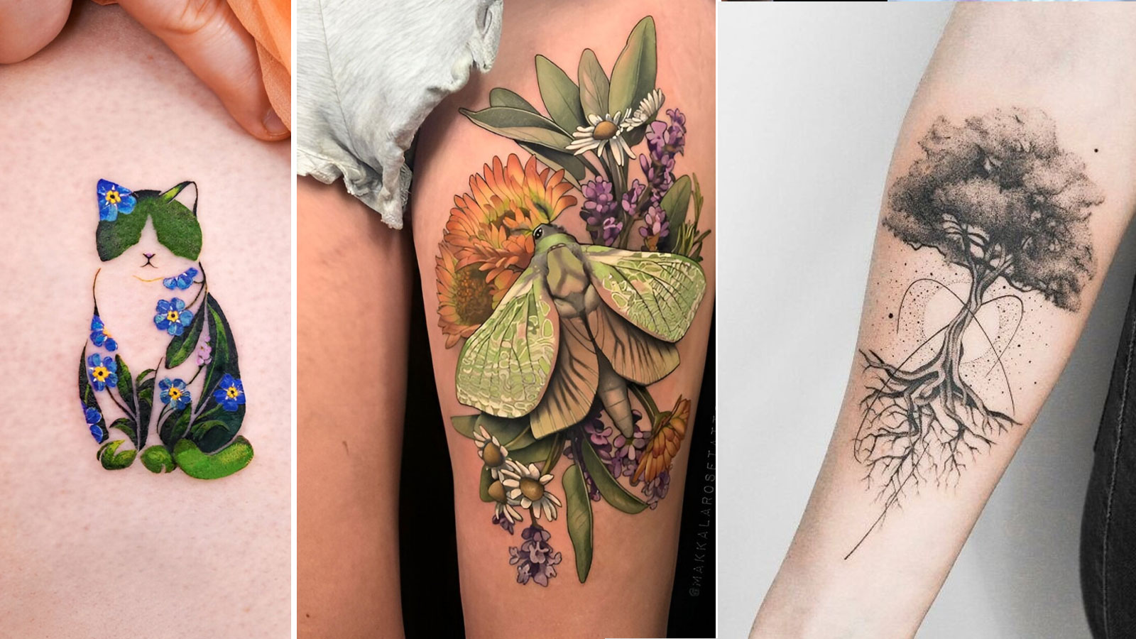 30 Εντυπωσιακά Τατουάζ με Θέμα τη Φύση