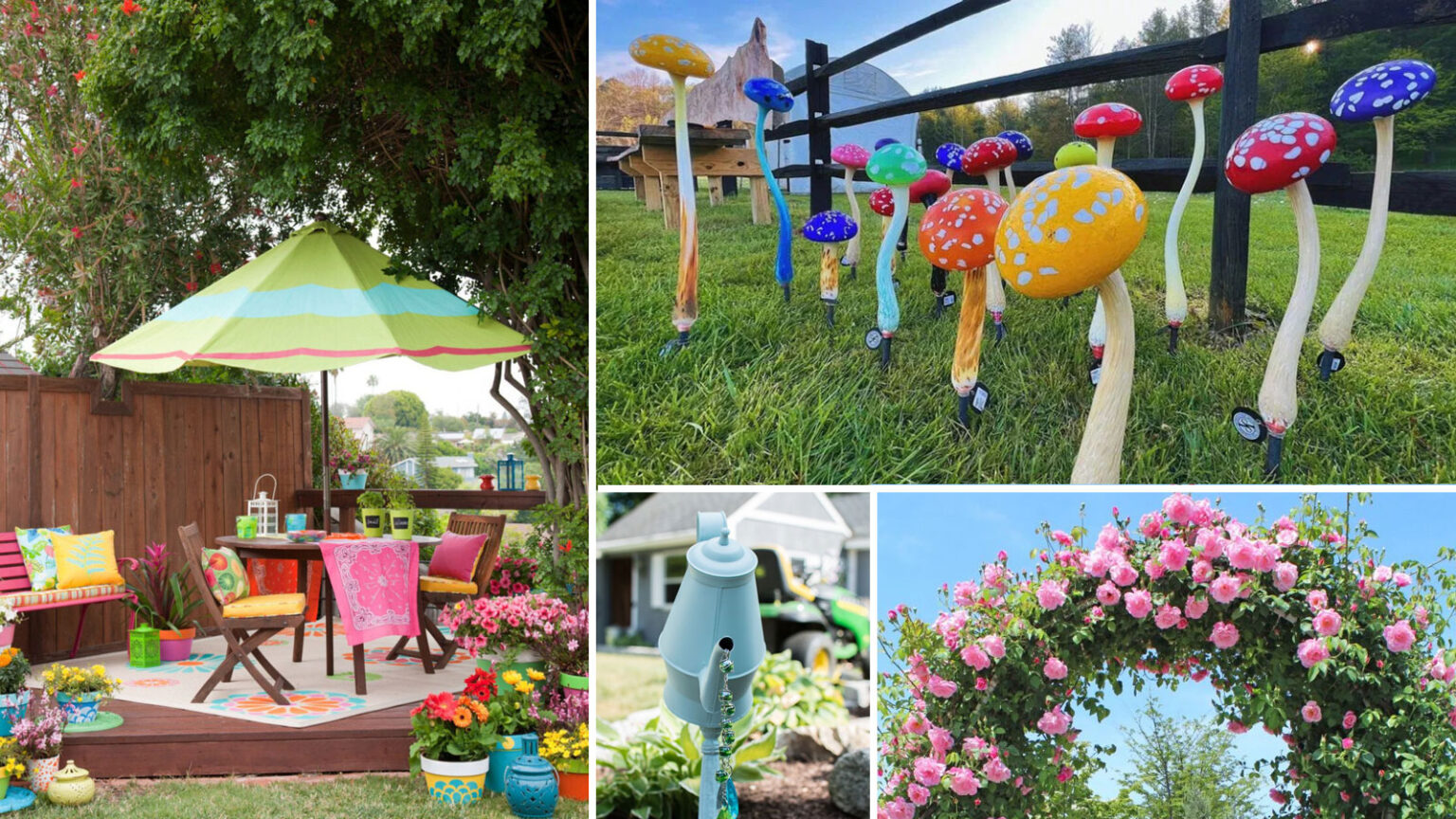 Διακόσμηση Κήπου Που Θα Σου Μείνει Αξέχαστη: Δημιουργήστε έναν Μαγευτικο Κήπο με 30 Μοναδικες Ιδέες