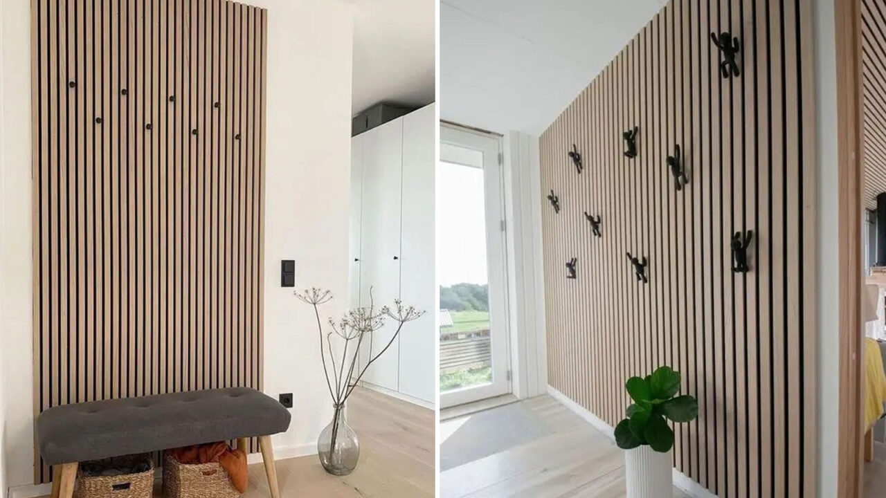 92 Κομψές Ιδέες για Τοίχους με Ξύλινα Πηχάκια