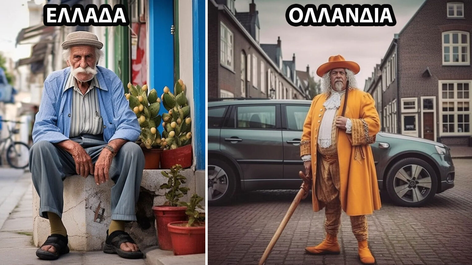 Τεχνητή Νοημοσύνη: Έτσι Φαντάζεται τον Έλληνα και Άλλους Ευρωπαίους