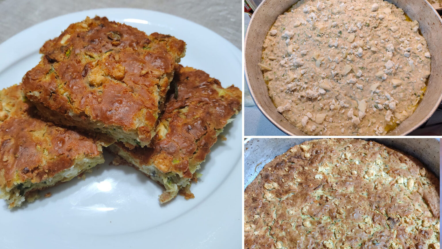 Μπατζίνα Με Κολοκύθι - Η Πίτα Χωρίς Φύλλο: Η Απόλυτη, Εύκολη Πίτα Για Το Τάπερ Της Παραλίας