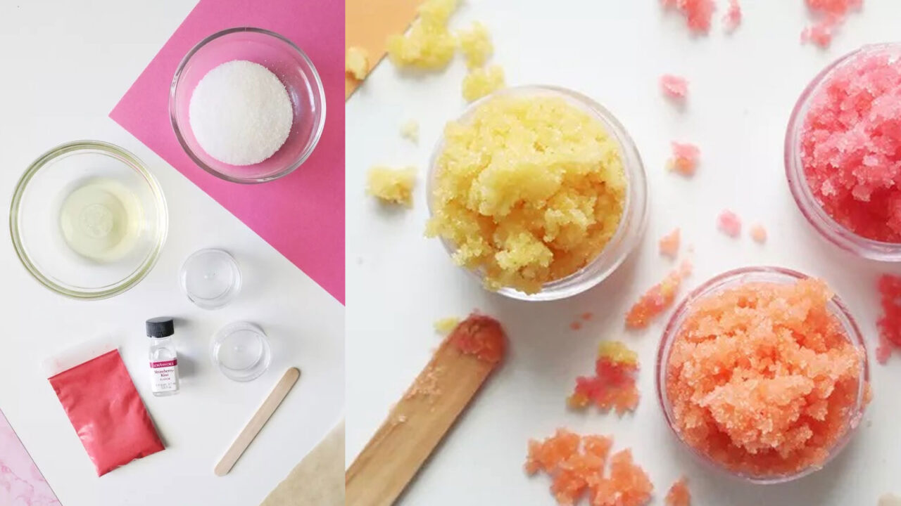 Σπιτικά Scrubs Χειλιών Με Ζάχαρη και Ελαιόλαδο Για Γλυκές Καλοκαιρινές Γεύσεις