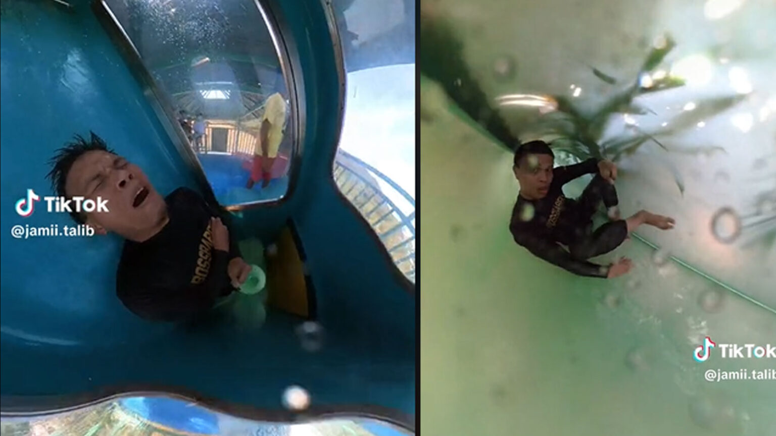 Αν Είσαι Κλειστοφοβικός Μην Το Δεις - Σφήνωσε σε Νεροτσουλήθρα και Χτύπησε Εκατομμύρια Προβολές στο Tik Tok [Βίντεο]