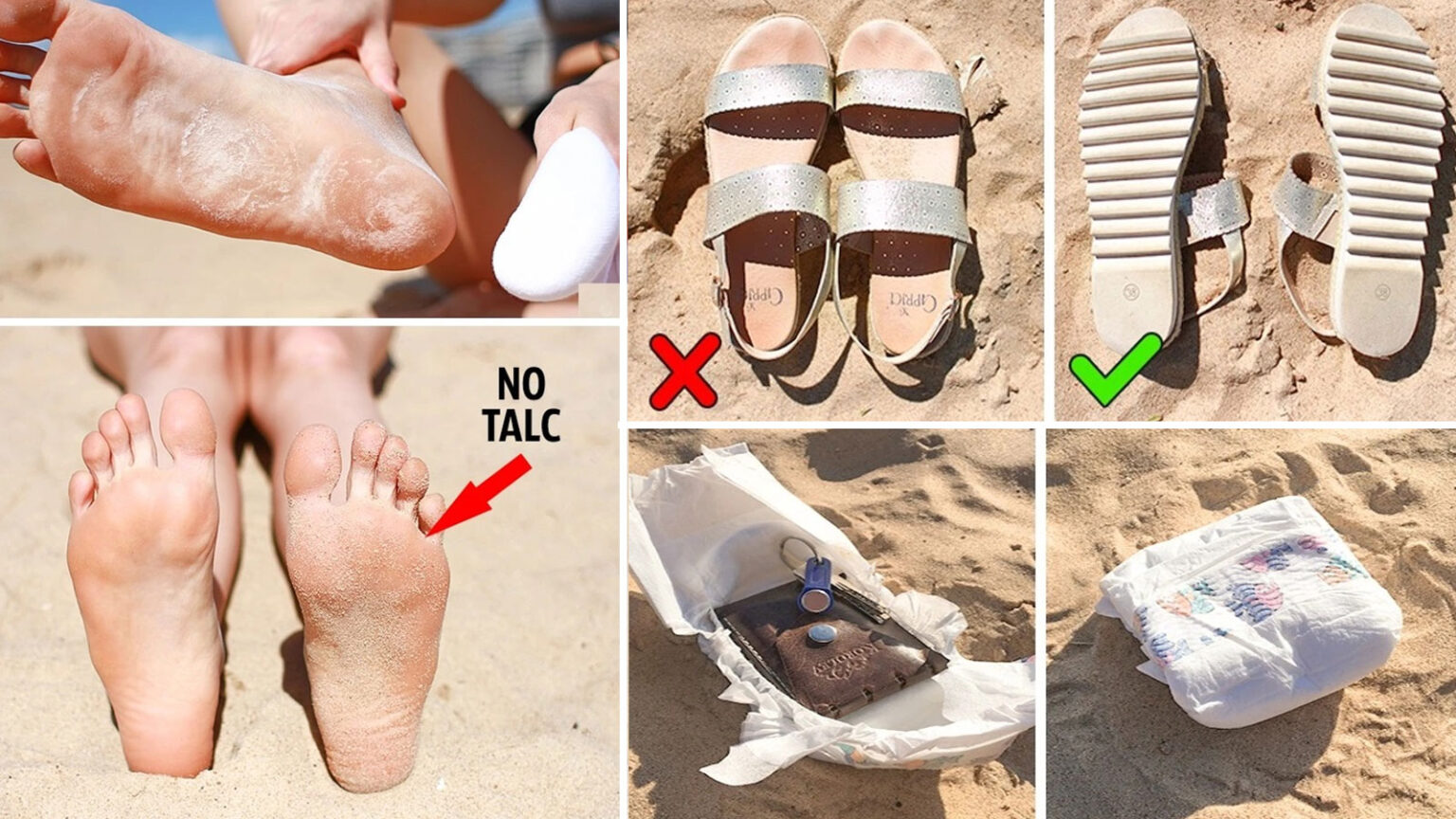 κόλπα για την παραλία,συμβουλές για την παραλία,χρήσιμα,καλοκαιρινές συμβουλές,