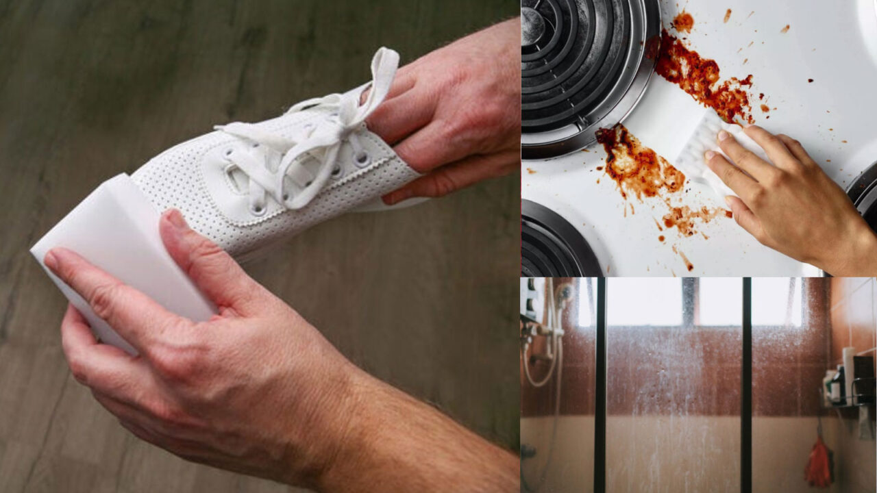 Μαγική Γόμα: 17 Έξυπνες Χρήσεις στο Σπίτι για το Σφουγγάρι