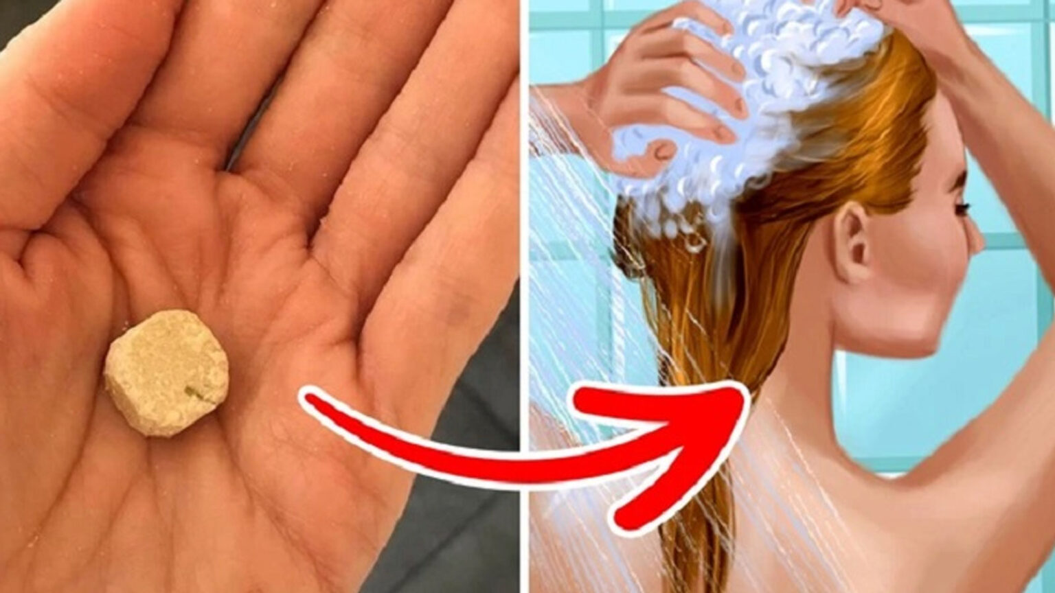 6 Συνταγές Σαμπουάν σε Ταμπλέτες για Μαλλιά Λαμπερά και Εύκαμπτα