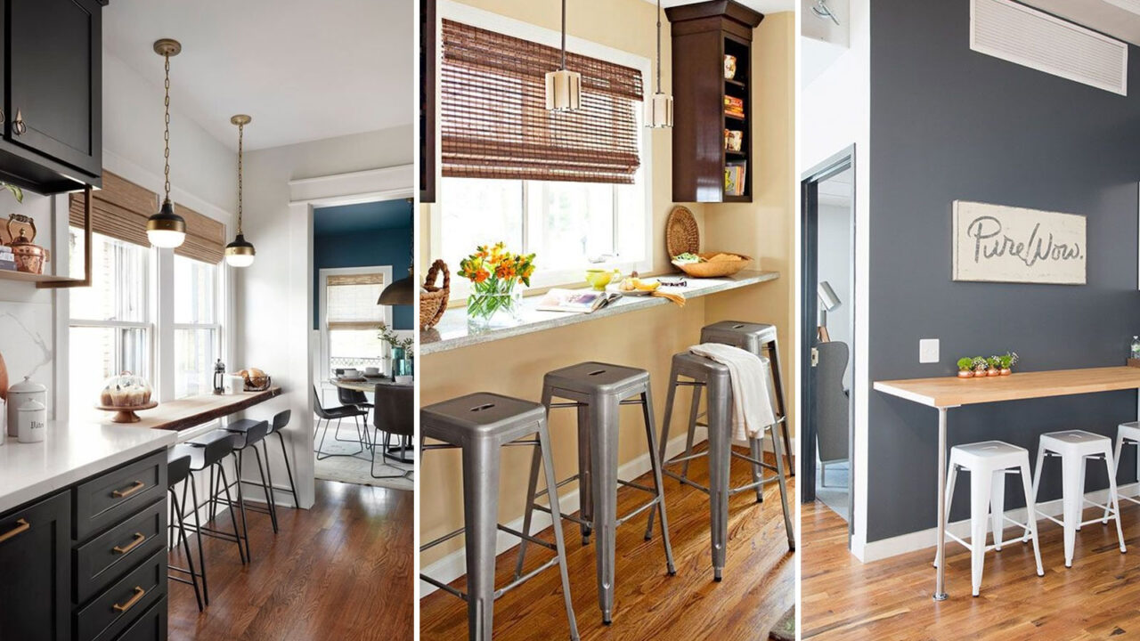 μικρά μπαρ πρωινού,διακόσμηση κουζίνας,ιδέες διακόσμησης κουζίνας,διακόσμηση,