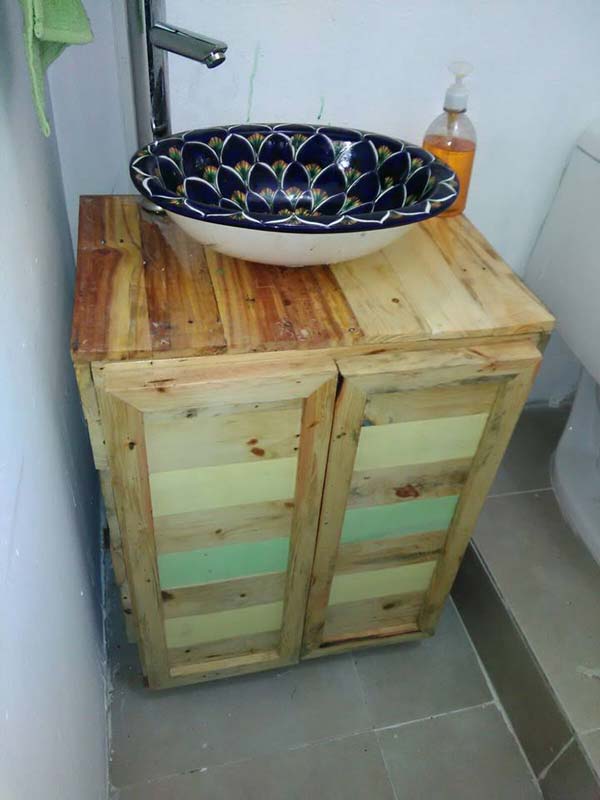 diy κατασκευές με παλέτες,diy κατασκευέσ με παλέτεσ,DIY κατασκευές μπάνιου,παλέτες