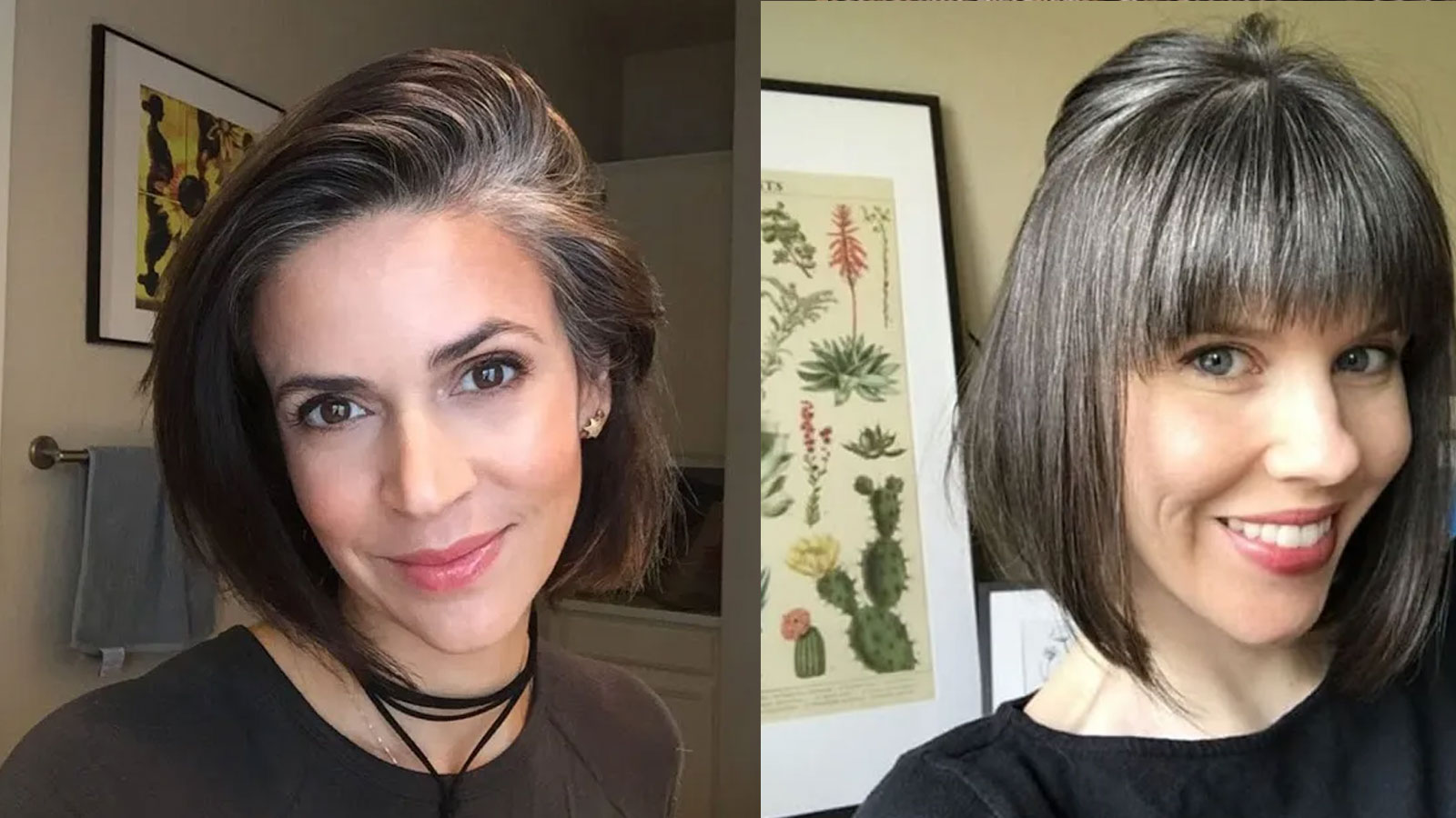 Τα Γκρίζα Μαλλιά Είναι Τα Νέα Ξανθά: Χιλιάδες Γυναίκες Σταματούν Να βάφουν Τα Μαλλιά τους