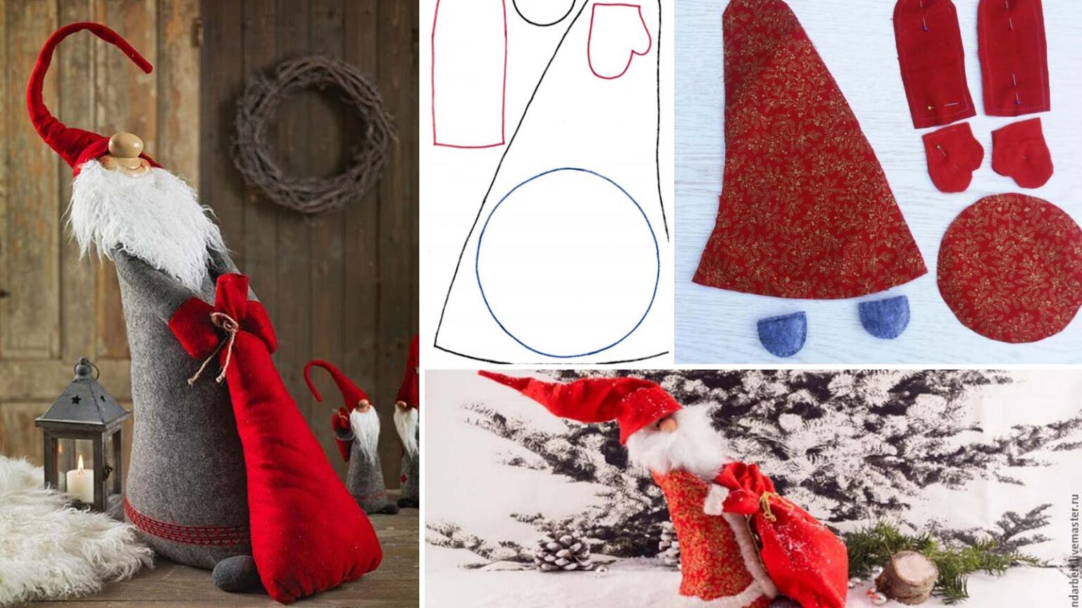 Η Νο1 Χριστουγεννιάτικη κατασκευή των τελευταίων Χρόνων: Ο Άγιος Βασίλης που σέρνει τον Σάκο του - Σχέδιο και Οδηγίες Βήμα Βήμα