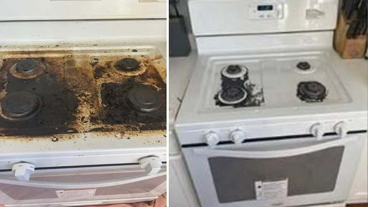 Καμμένα μάτια κουζίνας: Έτσι θα τα καθαρίσεις με αυτό το σπιτικό απορρυπαντικό